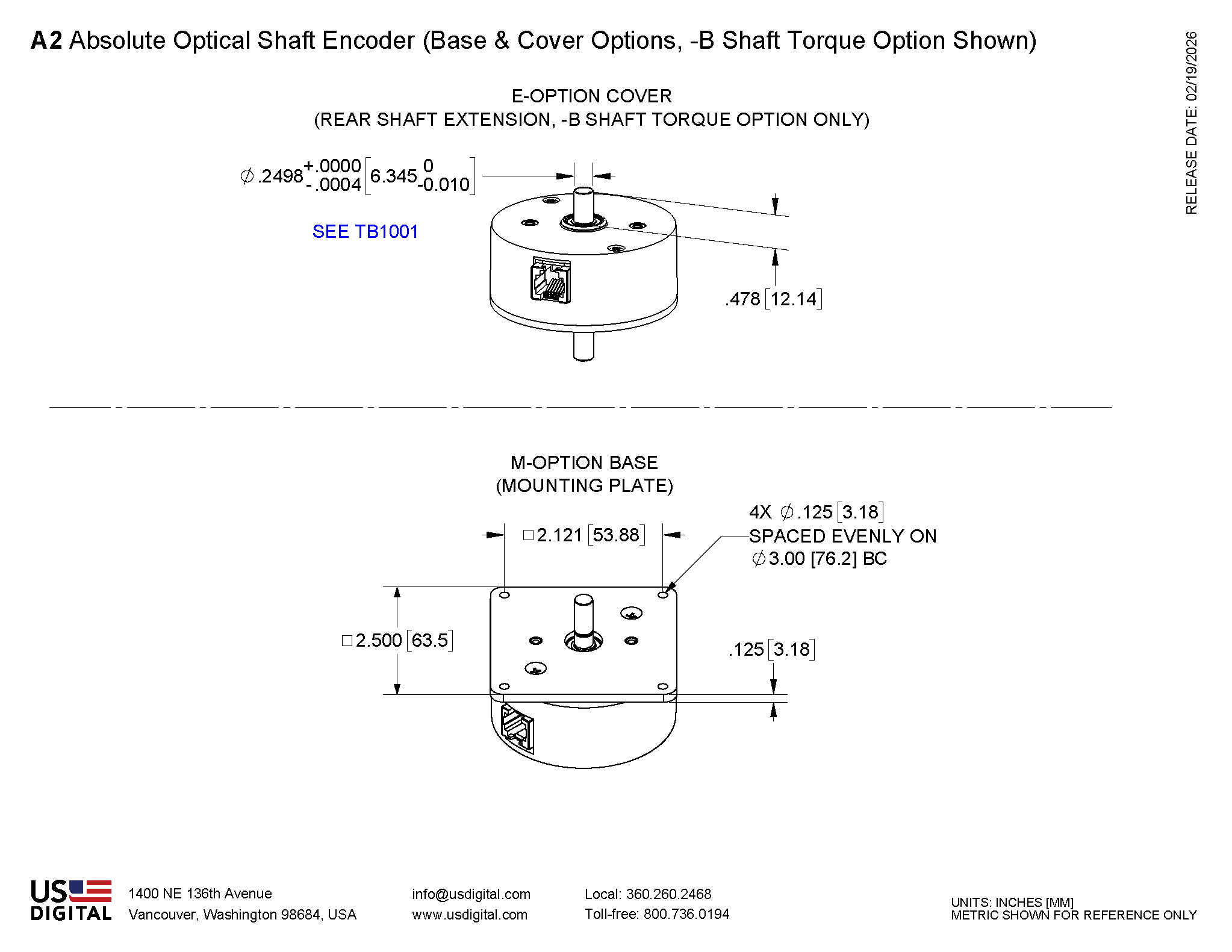 A2 Mech Drawing Base And Cover B Shaft Torque Options Mechanical Drawing