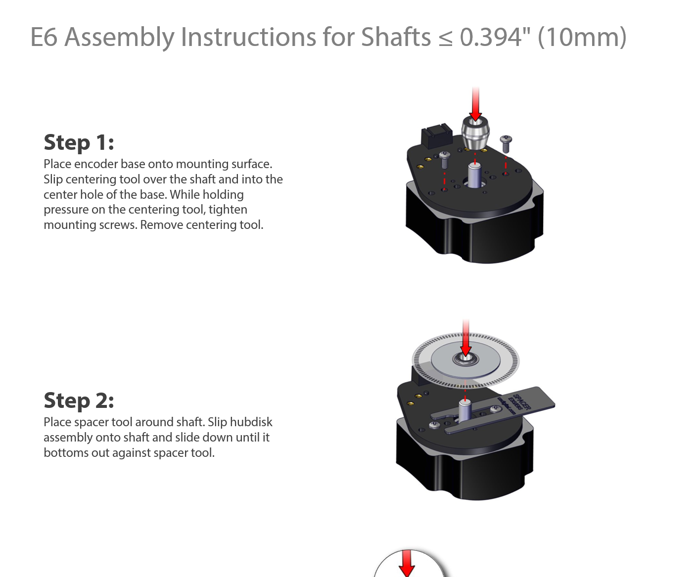 E6 Assembly Insructions Assembly Instructions