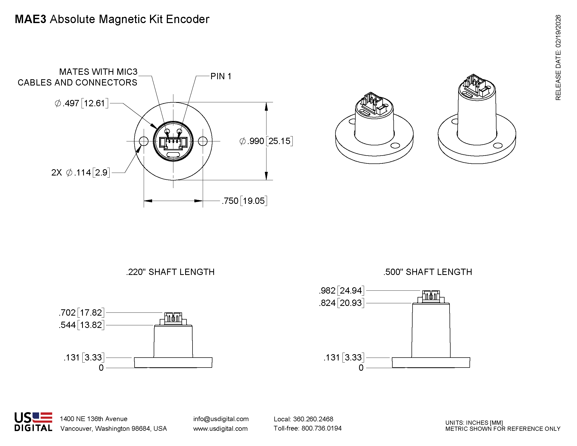 MAE3 Mech Drawing Page 1 Mechanical Drawing